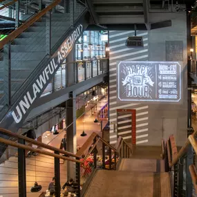 Legacy food hall interior legacy west