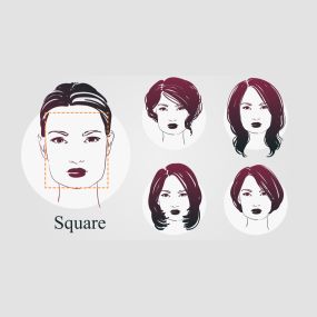 Do you have a square fix and want the perfect hairstyle. We can do that!