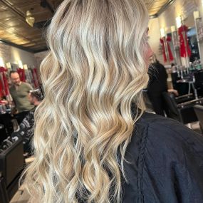 Let people think you go to the beach all year long with a beach wave hairstyle