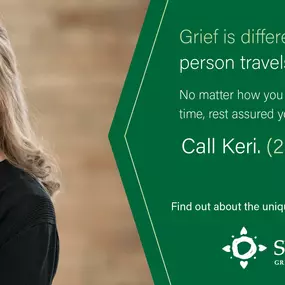 Grief is different for everyone— no one person travels the same path. No matter how you journey through this difficult time, rest assured you are never alone.