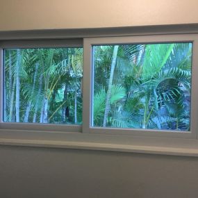 Sunburst window in Hawaii.