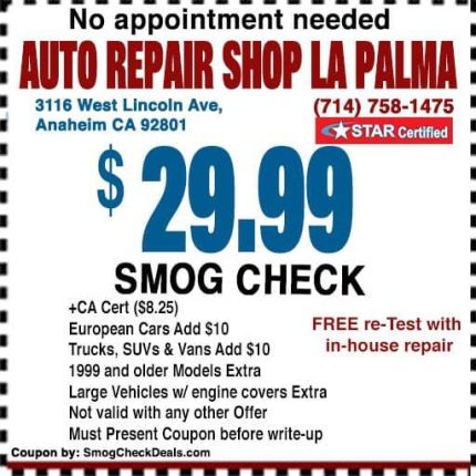 Logo from Auto Repair Shop La Palma