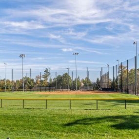Baseball fields near Camden Ashburn Farm in Ashburn Virginia
