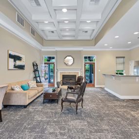 Resident lounge at Camden Ashburn Farm in Ashburn, Virginia.