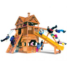 Monster Clubhouse Pkg II Classic Huckleberry Hideout - Rainbow Play System at Kids Gotta Play