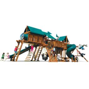 King Kong Double Whammy Green Machine - Rainbow Play System at Kids Gotta Play