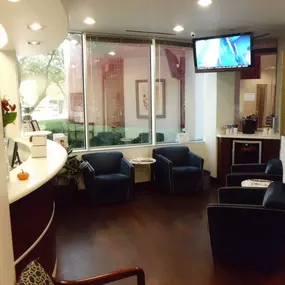 Patient waiting area at Dr. Jack Bodie, DDS