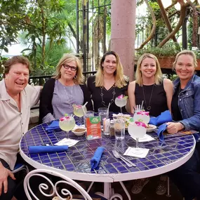 Dr. Jack Bodie, DDS and staff enjoy a nice lunch