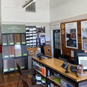 Interior of LL Flooring #1032 - Cincinnati | Check Out Area