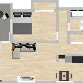 Mendota on Mansion Hill D2-6 Floor Plan