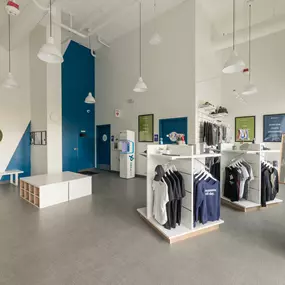 Looking at retail from front door