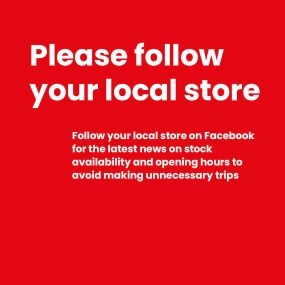 please follow your local store