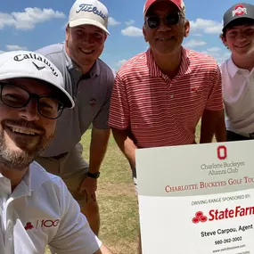 Steve Carpou - State Farm Insurance Agent - The Charlotte Buckyes Golf Tournament