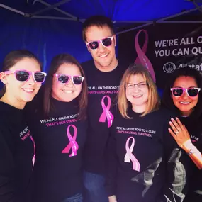 We were a proud sponsor of the Susan G Komen Walk!