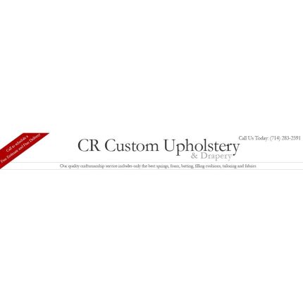 Logotipo de C R Custom Upholstery