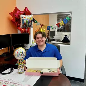 We celebrated the life of the party, Bruce! We appreciate you & all you do for the team every day. Wishing you an amazing year ahead filled with fun times & countless reasons to smile!