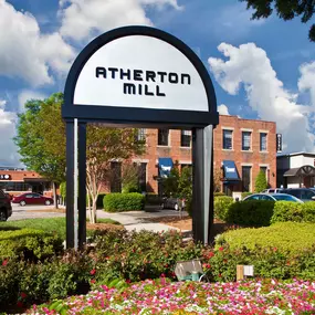 Nearby shopping and dining at atherton mill