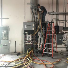 Upgrading a 1200 amp panel to a 2000 amp panel in a commercial facility 2020.