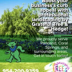 Bild von Grateful Tree and Hedge