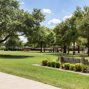 Expansive park nearby