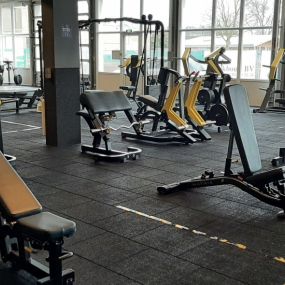 Basic-Fit Voorburg Mgr. van Steelaan - free weight zone