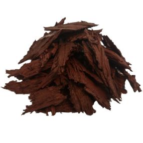 Premium Shredded Rubber Mulch - Redwood
