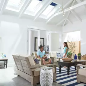 VELUX Electric fresh air skylights by Sunburst Skylights.