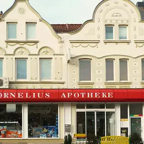 Aussenansicht der Cornelius-Apotheke