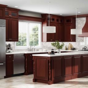 Charleston Cherry Cabinets