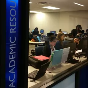 The Academic Resource Center has tutors available Monday through Friday in a variety of subjects as well as computers available on a first come, first served basis.