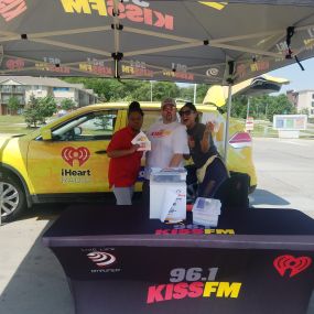 96.1 KISS FM w/ Kum & Go - 2018 Sticker Stops