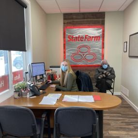 Bernie came in from the cold to get a great rate on his insurance! (We offered him some ???? ???? ???? ???? but he didn’t want to remove his gloves)