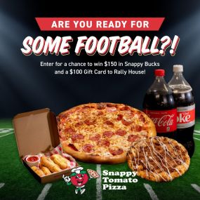 Football-Snappy Tomato Pizza