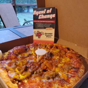 Agent of Change - Unity Pizza 2020
Snappy Tomato Pizza - Burlington, Kentucky - Call 859.586-9090 - Online Menu - Carryout and Delivery