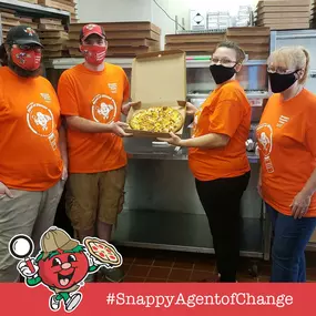 Agent of Change - Unity Pizza 2020
Snappy Tomato Pizza - Burlington, Kentucky - Call 859.586-9090 - Online Menu - Carryout and Delivery
