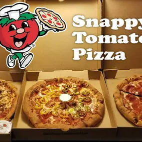 Snappy Tomato Pizza - Burlington, Kentucky - Call 859.586-9090 - Online Menu - Carryout, Pick-up, Takeaway and Delivery