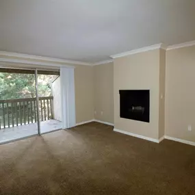 Living Room with Fireplace