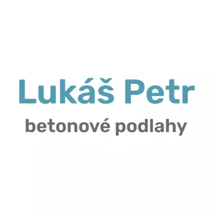 Logo von Lukáš Petr - betonové podlahy