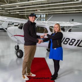Learning to fly is fun and convenient at Leopard Aviation.  They work around your schedule and let you get your license at your own pace; no rigid schedules or requirements for class times.  You coordinate directly with your flight instructor when it is convenient for your lessons.