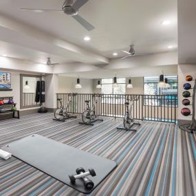 Camden Tempe Apartments Tempe Arizona 24-Hour Fitness Center Yoga and Pilates Room