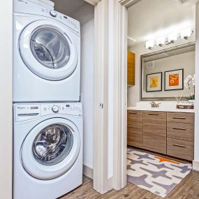 Full size washer and dryer in every home