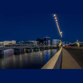 Tempe town lake near community