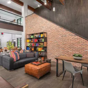 Camden Tempe West Apartments in Tempe Arizona lobby entrance seating area