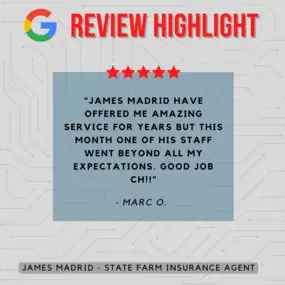 James Madrid - State Farm Insurance Agent