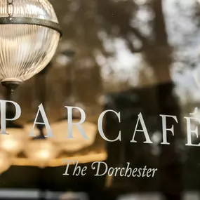 Parcafe at The Dorchester entry interiors