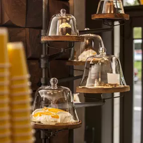 Pastry station at Parcafe