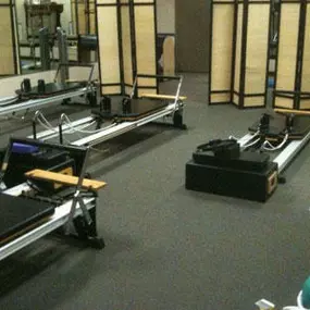 A positive and inspiring facility designed and equipped with the most state of the art exercise machines.

Instruction and programs specialize in women's needs.
All members receive free orientation and instruction on exercise equipment.
Personal training is also available with our certified training staff.