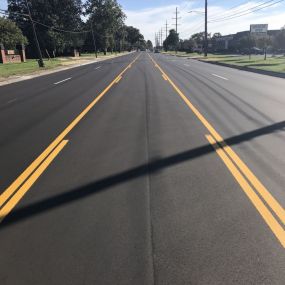 Hoover Road concrete paving project