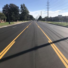 Hoover Road concrete paving project