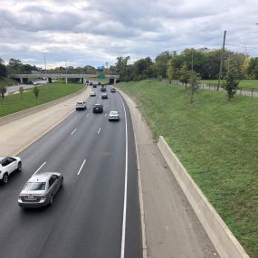 Asphalt construction in Michigan - I-94 Project